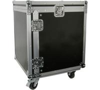 19" 12U Equipment Rack With Wheels Patch Panel Mount Case PA DJ Mixer Amp Audio