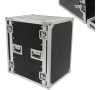 19" 16U Equipment Patch Panel Flight Case Transit Storage Handle DJ PA Mixer Box