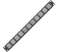 19" 1U Vented Blanking Rack Patch Panel Module Cover Plate Mount Equipment Case