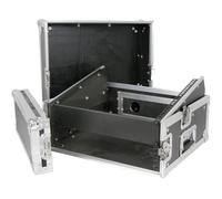 19" 2 / 8U Quality Equipment Flight Case Patch Panel Amplifier Transit Handle PA