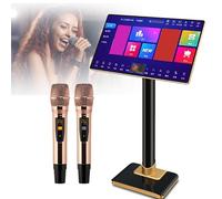 19/21.5 Inch Karaoke Player,HD Touch Screen,Clever Voice Control,500G-8T Storage + Multiple Interfaces (HDMI/Audio/USB),for Indoor, Outdoor Parties,4T,B-21.5inch