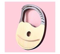19/21 String Lyre Solid Wooden Lyre Harp Portable Musical Instrument Stringed Instrument (Color : 21 String1)