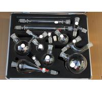 19/22 Lab Glassware Set - 15 Pcs Organic Chemistry Kit for Laboratory Use