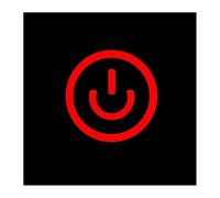 19/25/30mm DIY IP65 Ultrathin Stainless Steel Lamp Momentary Reset Touch With Light Short Metal Push Button Switch IDGTTLDF(Red Symbol,BLACK SHELL_19MM_3-6V)