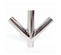 19 25 32 38 45 51 57 63 76 89 102 108mm Pipe OD Butt Weld Branch Y-Shaped 4 Ways Stainless Fitting Spliter(102mm)
