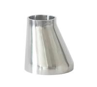19 25 32 38 45 51 57 63 76 89 102 108mm SUS304/316L Weld Eccentric Reducer Pipe for Homewbrew(SUS304,3x1mm)