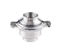 19 25 32 38 51-159mm OD Butt Weld SUS 304 316L Stainless Steel Sanitary Non-Return One Way Check Valve Homebrew(114mm OD Weld,SUS304_Other)