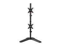 19 27/32-inch dual-screen bracket for installing two high-definition monitors up, down, left, and right, no punching required