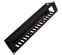19" 2U Cable Tidy Management Rack Patch Panel Equipment Module Cover Plate Mount