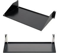 19" 2U Equipment Rack Module Support Shelf Data Cabinet Storage Blanking Mount