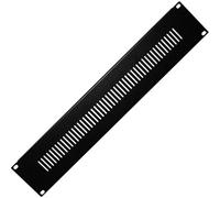 19" 2U Vented Blanking Rack Patch Panel Module Cover Plate Mount Equipment Case