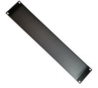 19" 2U Vented Mesh Blanking Rack Patch Panel Equipment Module Cover Plate Mount