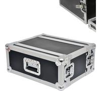 19" 4U Equipment Patch Panel Flight Case Transit Storage Handle DJ PA Mixer Box