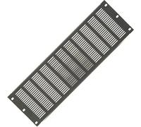 19" 4U Vented Blanking Rack Patch Panel-Module Cover Plate Mount-Equipment Case