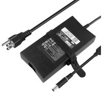 19.5V 7.7A 150W 130W AC Charger Adapter Compatible with Dell DA150PM100-00 Alienware M14X R2 P18G P18G002 Alienware 14 R1 XPS 17 L701X L702X Inspiron One 2320 150W Laptop Supply Cord