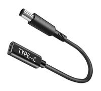 19.5V USB Type C power Cable with DC 7.4x5.0mm Adapter male output connector Cable, Male to DC Female 12V 19V 20V Adapter, USB C to DC adapter 7.4 x 5.0mm Adapter made for Dell Latitude Laptop Series