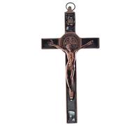 19.5x9.5cm Catholic Cross for wall Crucifix Wall Cross Saint Cross Jesus Christ INRI Vintage Wall Decor Hanging for Home Decor
