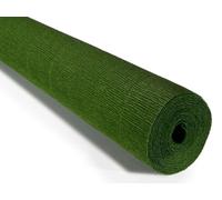 19.6×98.4 Inch Cartotecnica Rossi Italian Crepe Paper Heavy 180g (Leaf Green(591))