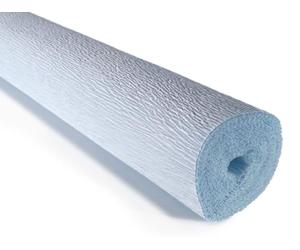 19.6×98.4 Inch Cartotecnica Rossi Italian Crepe Paper Heavy 180g (Sky Blue(559))
