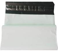 19.6 X 26 Inches White Poly Mailers，Large Self-Sealing Shipping Envelopes Water Resistant Plastic Mailing Bags 25 Pcs
