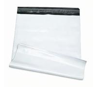 19.6 X 26 Inches White Poly Mailers，Large Self-Sealing Shipping Envelopes Water Resistant Plastic Mailing Bags 25 Pcs