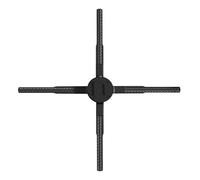 19.68 3d Hologram Projector, App/pc Led Fan Rotating Animated Advertising Display with Sd Card