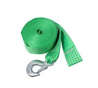 19.7/26.2/32.8ft Heavy Duty Strap Trailer Winch Strap for Towing Vehicles Boats Replacement Winch with Hook Wear Resistant Tow