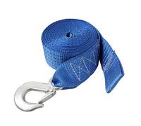 19.7/26.2/32.8ft Heavy Duty Strap Trailer Winch Strap for Towing Vehicles Boats Replacement Winch with Hook Wear Resistant Tow