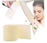 19.7Ft Armpit Sweat Pads Disposable Clear Underarm, Double-Sided Adhesive & Cuttable for Men Women, Dress Protection