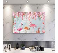 19-80in TV Dust Cover Flower Printing TV Cover Dust Proof TV Screen Protector For LCD LED Wall Mounted Indoor Home Decoration(Size:42/43IN(W100xH65CM),Color:C)