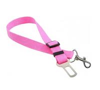 $19.9 Value Pack - 2 Dog Pet Seat Belts + 2 Free Collars, Adjustable Car Restraint Leash for Dogs, Ensures Pet Safety During Car Rides (Light Blue and Pink)