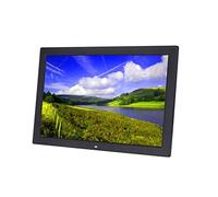 19" Digital photo frame, LED screen 1366x768 resolution, support pictures/music/video playback, remote control operation Decorative Gift