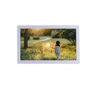 19" Digital photo frame, LED screen 1366x768 resolution, support pictures/music/video playback, remote control operation Decorative Gift