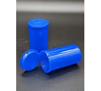 19 Drams 225 pcs/Box Pop Top Containers vials, Herbs & Medicine Container, Squeeze containers Color Blue