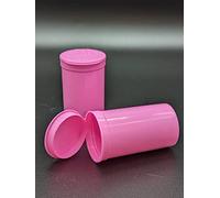 19 Drams 225 pcs/Box Pop Top Containers vials, Herbs & Medicine Container, Squeeze containers Color Bubblegum