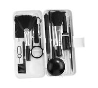 19 in 1 Digital Cleaning Set for Electronics with Soft Bristles and Detachable Cloth for Phones Keyboards Cameras Smartphone Model Card Ejector