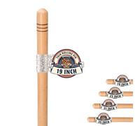 19 Inch (50 cm) Oklava Extra Long Rolling Pin for Baking, Mattarello Rolling Pin for Manti Ravioli Pasta Turkish Baklava dough Tortilla, Handmade Wooden