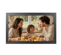 19-inch And 22-inch Large-screen Displays; Wi-Fi Digital Photo Frame With IPS Touchscreen; Supports Remote And Instant Sharing Of Photos And Videos; 32GB Storage; Wall-mountable.(Black,22 inches)