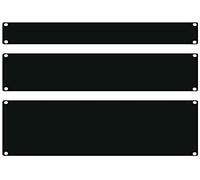 19 Inch BLANKING PLATE - 1U, BLACK