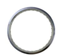 19 Inch Motorcycle Wheel Rims 2 15X19 2 15 19 Black Silver 32 36 Spokes Holes 6061 Aluminum Compatible With Standard Motorbikes(1 Pc Silver32 Holes)
