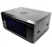 19 Inch Rack Cabinet 6U Wall Mount - Network Server Rack Enclosure/Data Cabinet 600x550mm - Flat Pack - Ergolynx