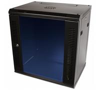 19 Inch Rack Cabinet 9U Wall Mount - Network Server Rack Enclosure/Data Cabinet 600x450mm - Flat Pack - Ergolynx