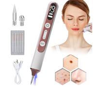 19 Levels Laser Plasma Pen for Face Body, Skin Tags Remover Pen,Physical Freckle Removal, Moles, Warts Removal Pen, with Replaceable Needle, Safe and Painless, No Damage to Skin
