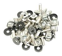 19” M6 Equipment Rack Spares-Clip Nuts Bolt-Captive Cage Washer Screw Repair Kit