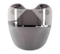 19" Motorcycle Windshield Fairing Windscreen For Harley Dyna Blackline Breakout Bad Boy FXSTSB Cross Bones Freewheeler Wind Deflector Windscreen Windshield(Titanium)