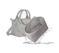 19 NeatThin Lightweight Insert for Longchamp Bag, Waterproof Surface and Silky Satin Lining(Fits Xtra/Energy XS,Gris Mouette)
