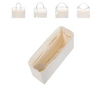 19 NeatThin Purse Organiser Insert, Nylon Surface and Silky Satin Lining, Fit for LV Gracefull PM Kelly 32 and More(Slender Meduim Carie)