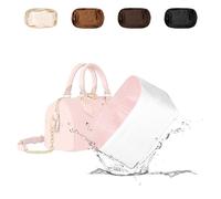 19 NeatThin Tote Bag Organiser, Waterproof Dupontpaper Surface and Silky Satin Lining, Lightweight Purse Insert Compatible with LV Speedy 30 (Speedy 30, Pink)