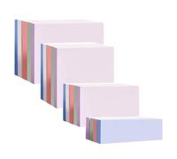 19 Pack Post It Notes, Sticky Note with 4 Sizes, Colors Sticky Pads Easy to for Home Office Notebook(Blue, White, Red, Green, Purple)