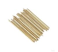 19 Pcs/set Frets Classical Guitar Fret Wire Brass Cupronickel Fretwire 2mm Classic Guitar Parts(Gold)